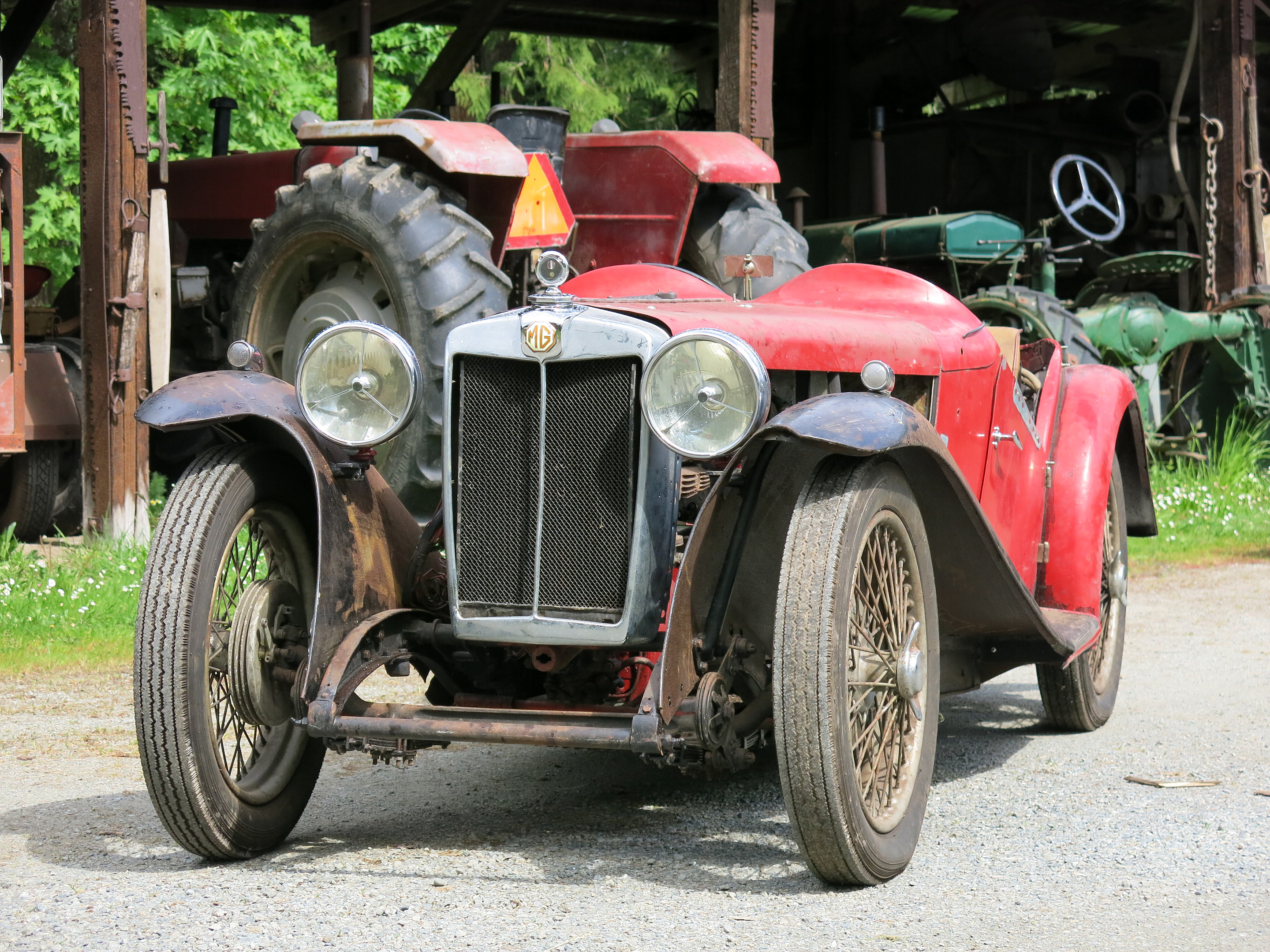 Original 1933 MG J2 Roadster